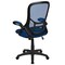 Emma and Oliver High Back Mesh Ergonomic Office Chair with Flip-up Arms